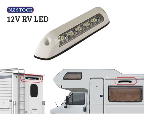 12V RV LED Awning Porch Light Caravan RV Interior Wall Lamp Light Bar
