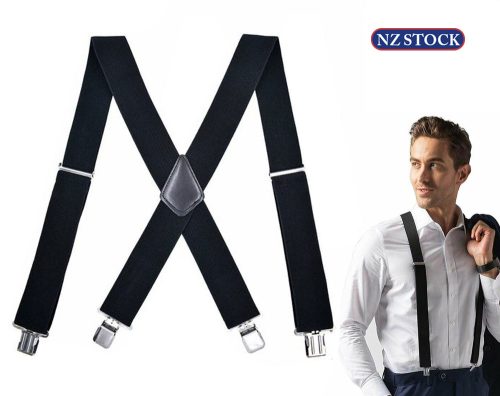 Braces Suspenders X Back Heavy Duty