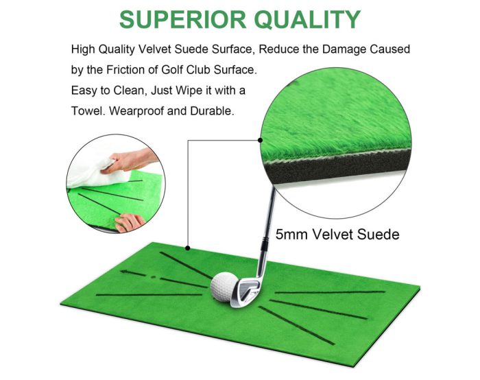 Golf Training Mat for Swing Detection