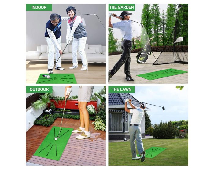 Golf Training Mat for Swing Detection