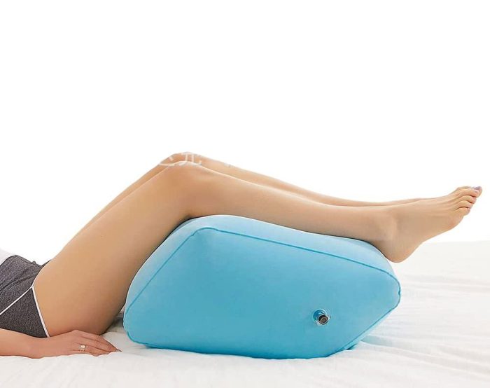 Inflatable Pillow for Leg Elevation