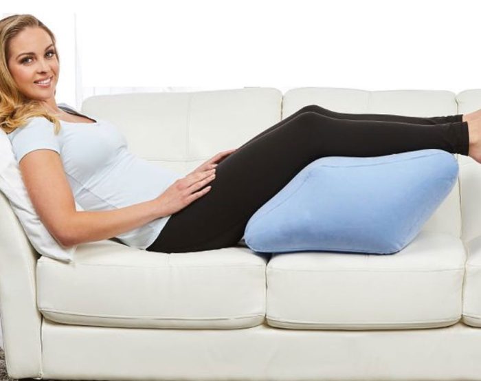 Inflatable Pillow for Leg Elevation