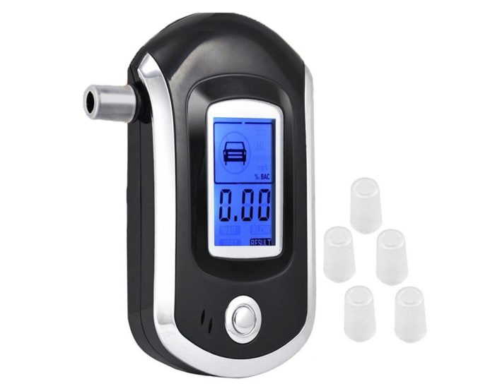 DIGITAL BREATHALYZER TESETER