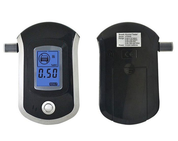 DIGITAL BREATHALYZER TESETER