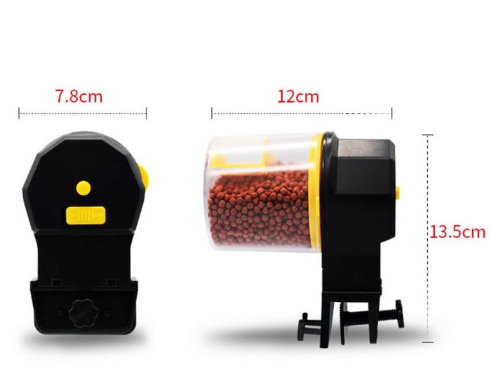 Automatic Fish Feeder with 2 Dispensers