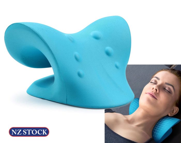 Shoulder Relaxer Pillow - Blue