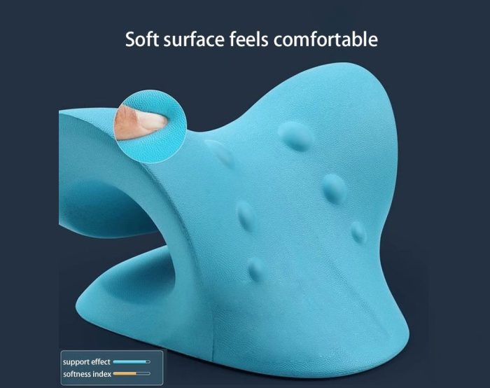 Shoulder Relaxer Pillow - Blue