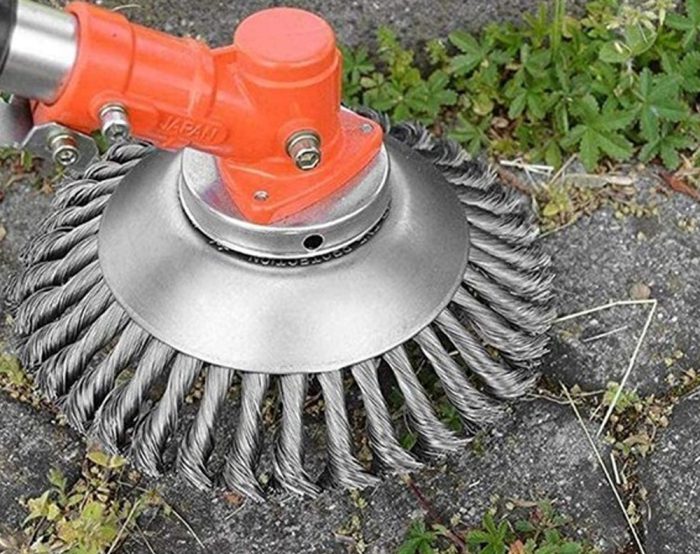 KNOTTED WIRE TRIMMER HEAD 6"