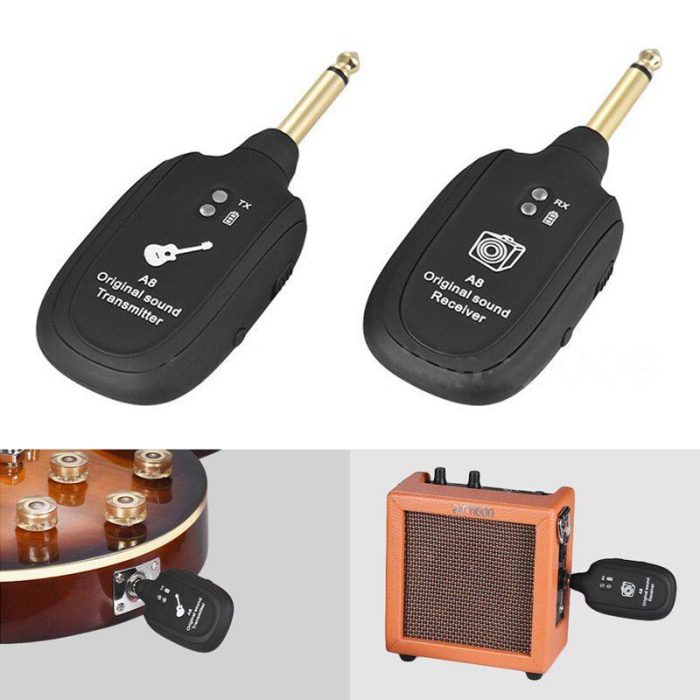 GUITAR WIRELESS TRANSMITTER RECEIVER