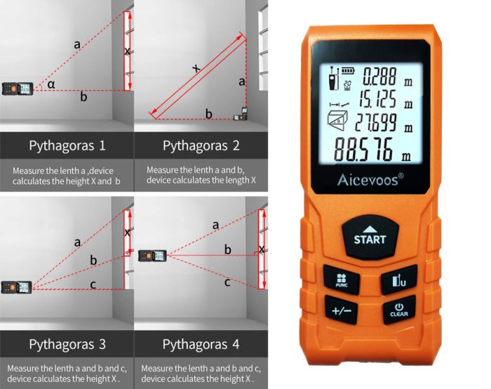 50m Laser Distance Meter