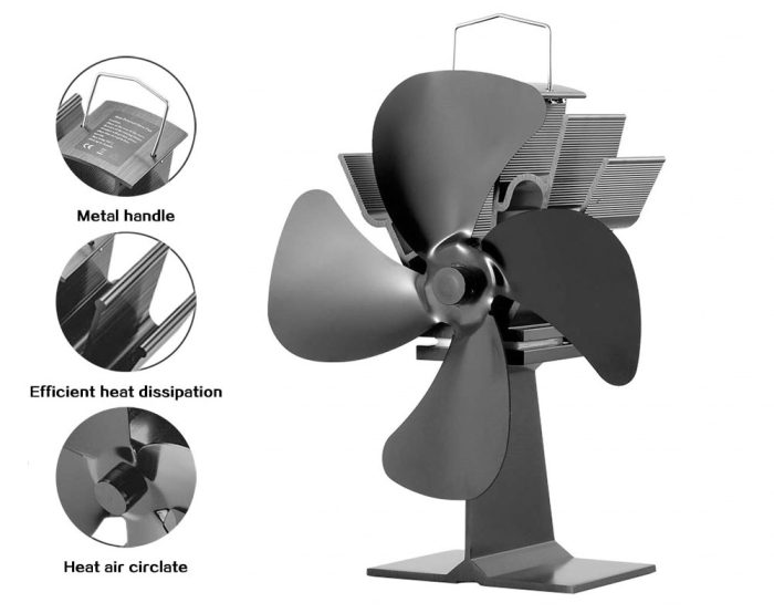 HEAT STOVE FAN