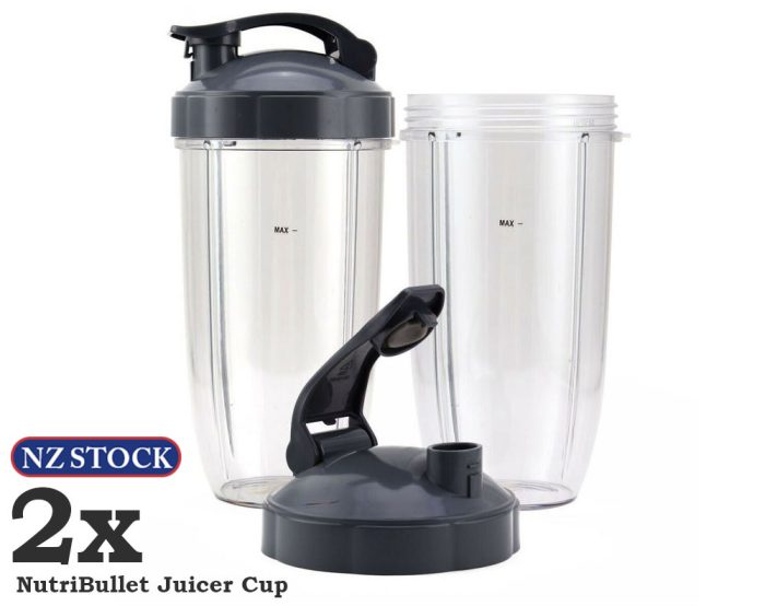 2 X NUTRIBULLET JUICER CUP MUG TALL