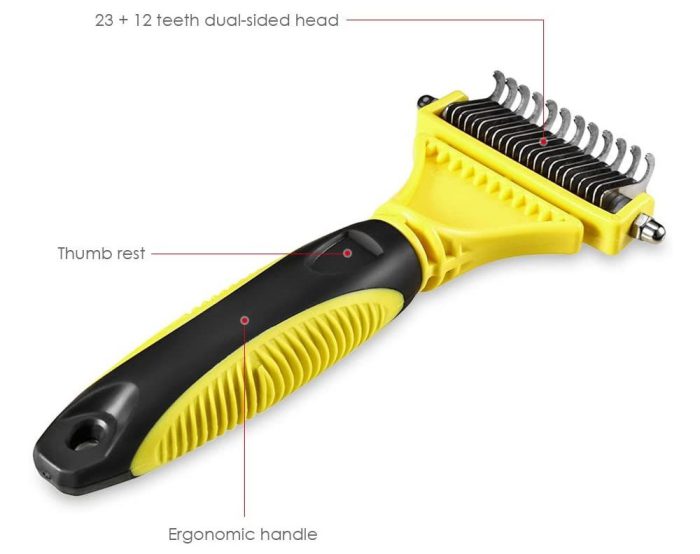 DEMATTING TOOL FOR DOGS