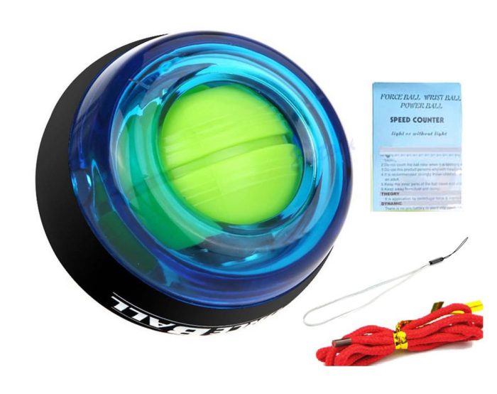 GYROSCOPE FORCE BALL LED - BLUE