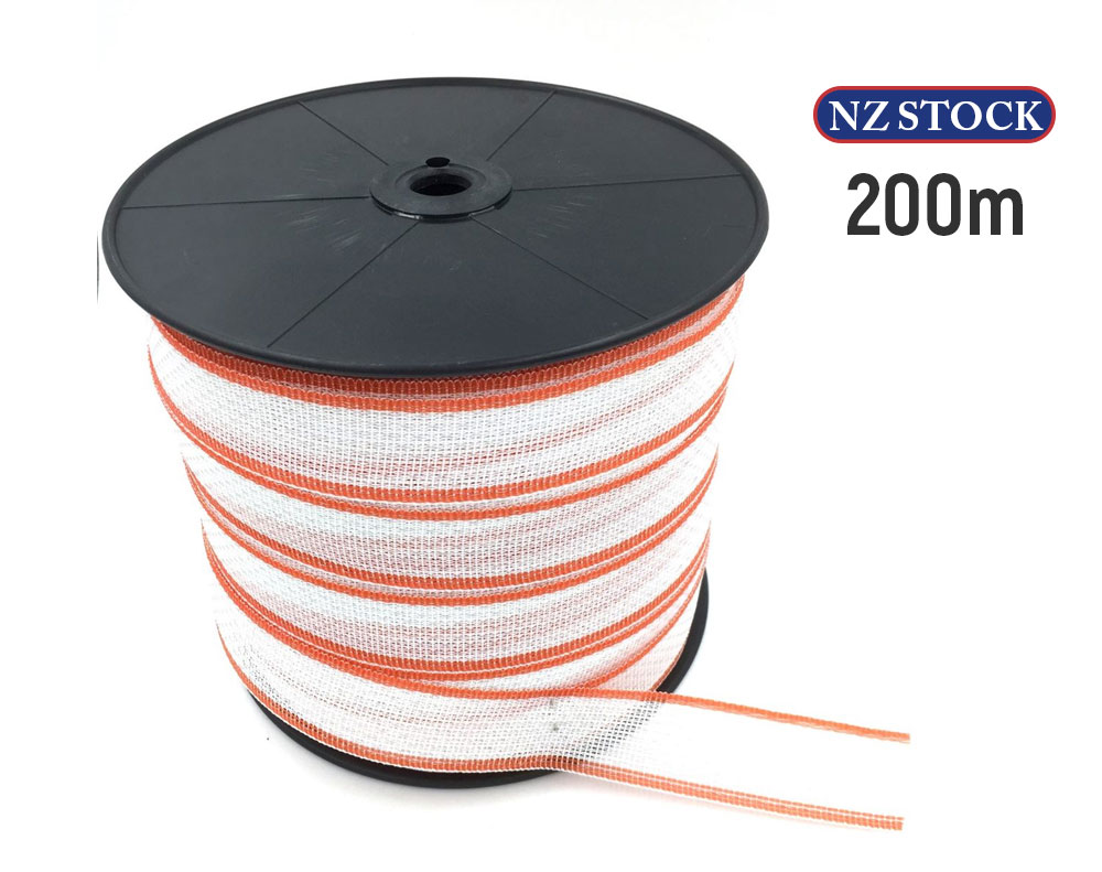 Fence Poly Tape 200M Spool 40mm