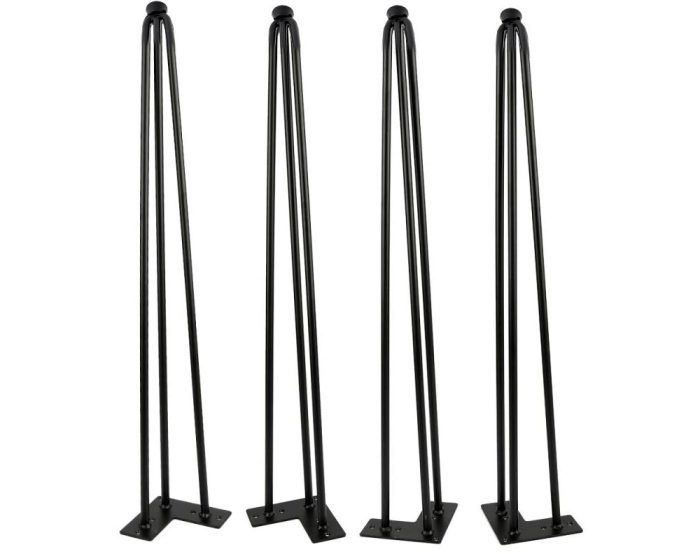 4X HAIRPIN TABLE 3 ROD LEG STEEL