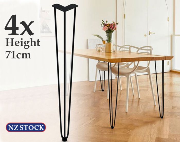 4X HAIRPIN TABLE 3 ROD LEG STEEL