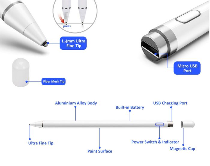 STYLUS PEN PENCIL FOR IPAD