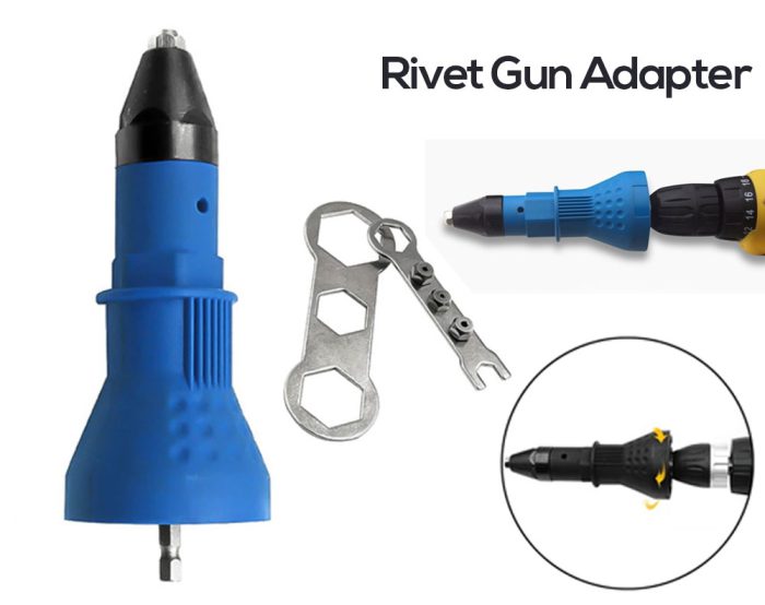 RIVET DRILL ADAPTER NUT TOOL