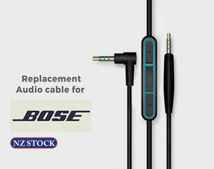 Bose QC35 Replacement Audio Cable Remote Mic