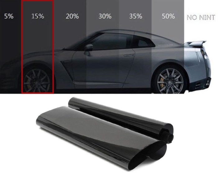 WINDOW TINT FILM 15%VLT STICKER 50 X 300CM