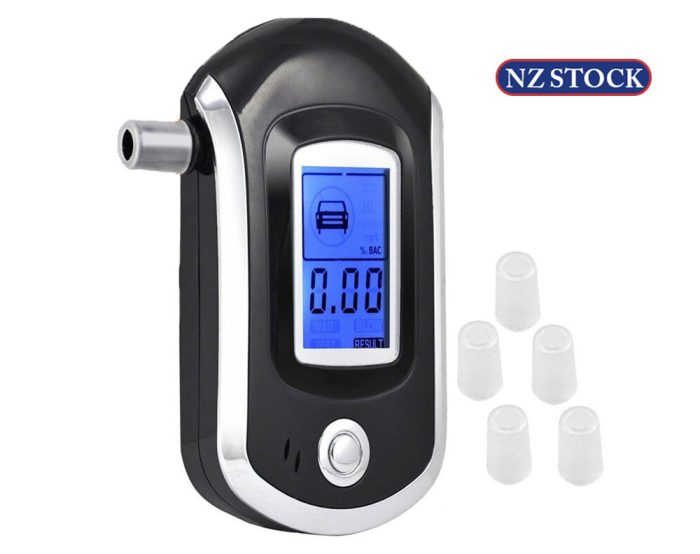 DIGITAL BREATHALYZER TESETER