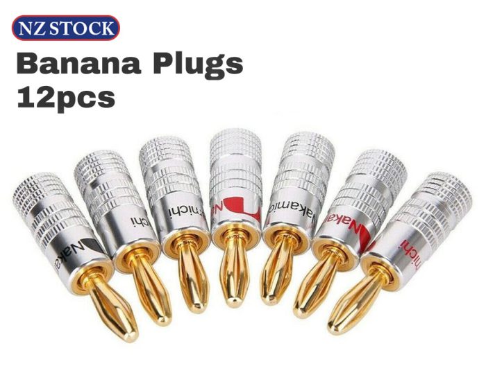 Banana Plugs 12pcs