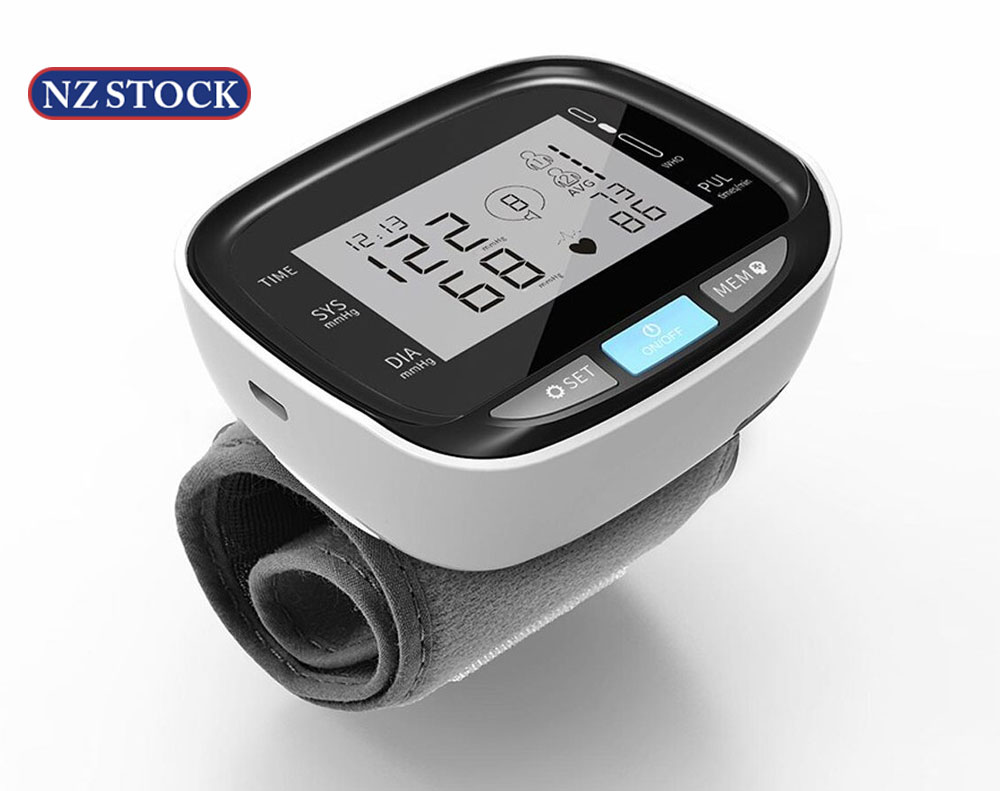 Wrist Blood Pressure Monitor with Voice