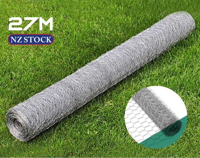 Hexagonal Wire Mesh Roll 1M x 27M