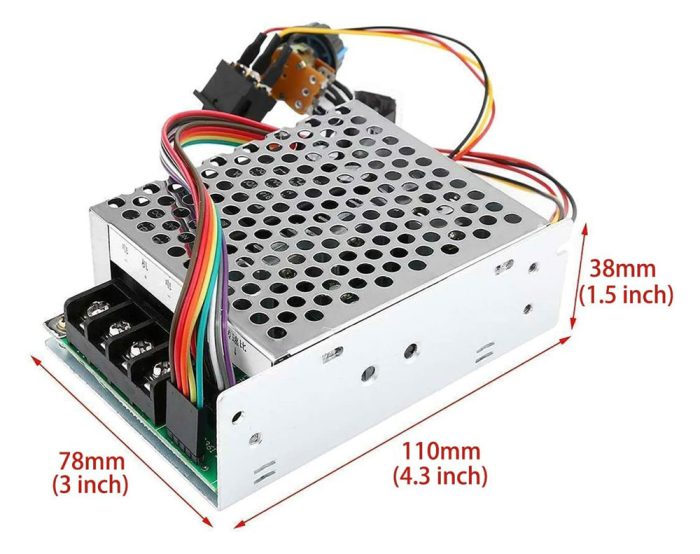 PWM DC Motor Speed Controller 10V-55V 60A