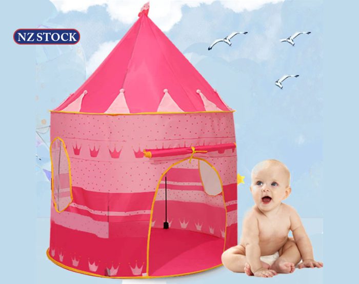 Pink Kids Play Tent