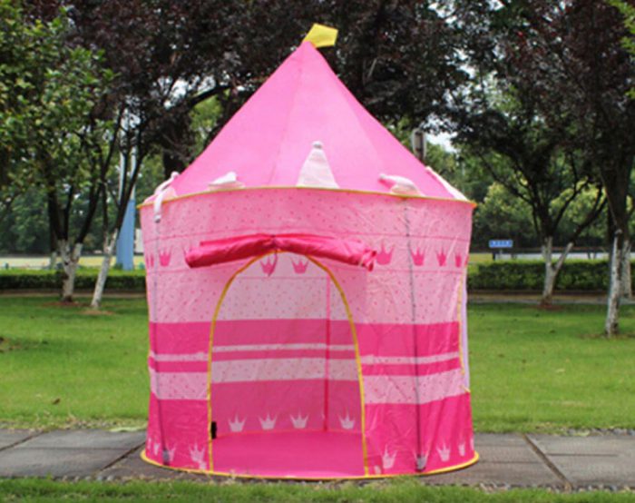 Pink Kids Play Tent