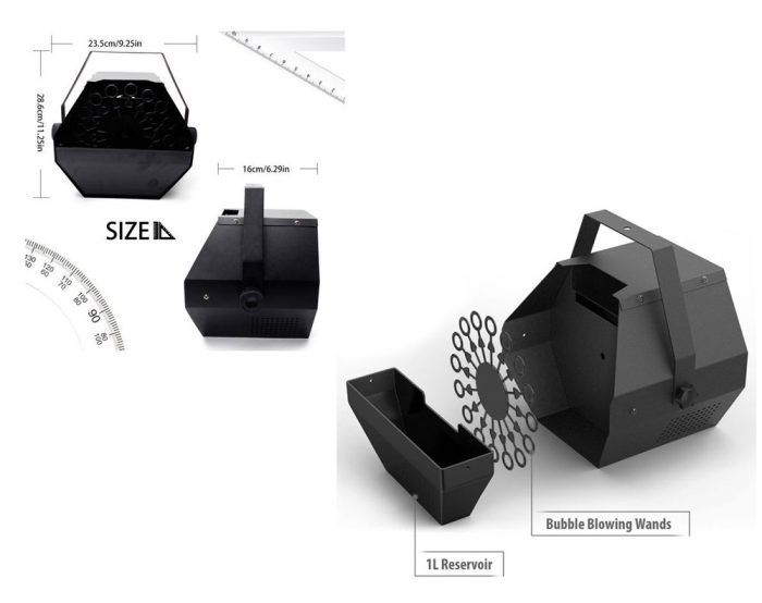 Bubble Maker Machine for Parties ZQ-B318
