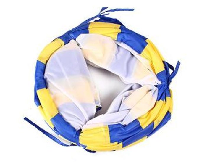 Pet Cat Tunnel Blue/Yellow