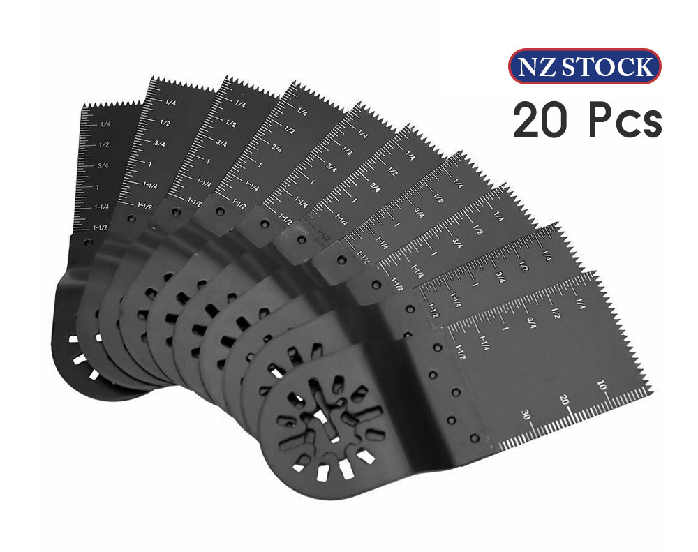 20PC 34MM OSCILLATING MULTI TOOL SAW BLADES