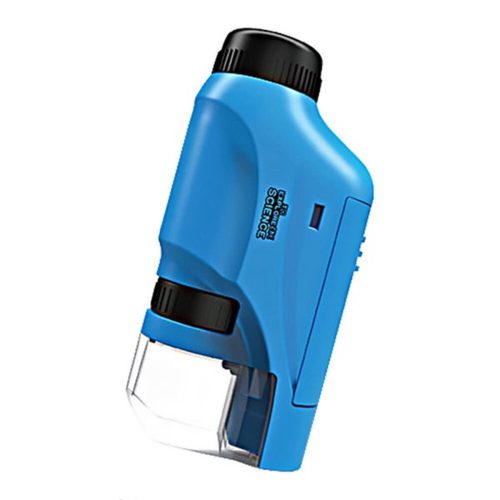 Mini Pocket Microscope - Blue