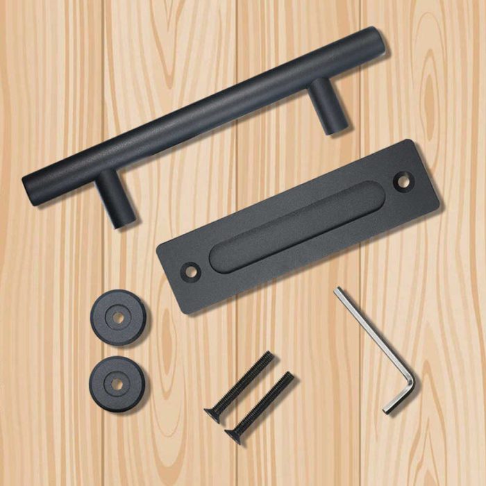 Barn Door Handle - Black