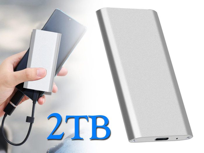 External SSD Hard Drive 2TB New