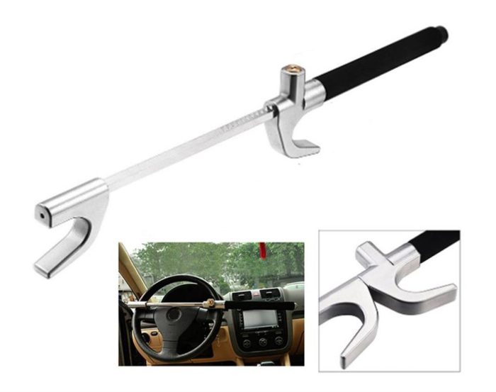 Car Steering Wheel Lock - Adjustable