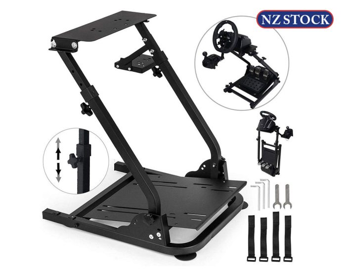 Adjustable Gaming Simulator Wheel Stand