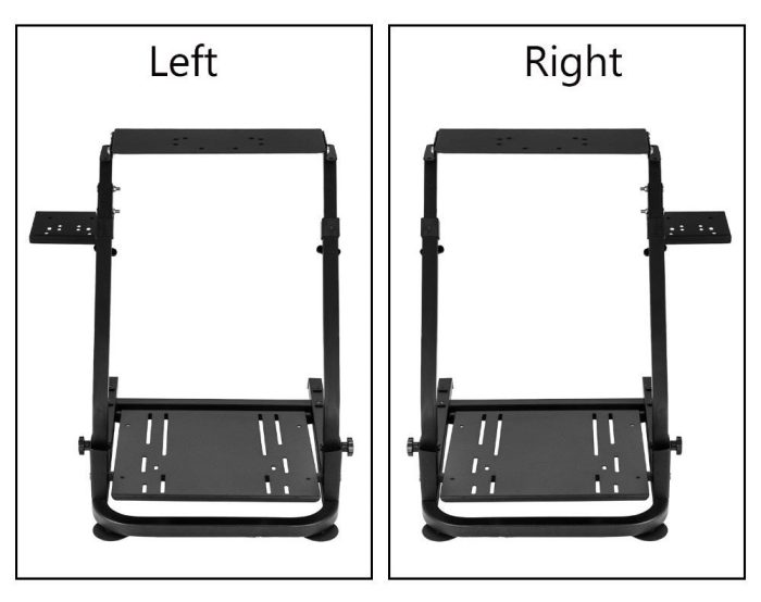 Adjustable Gaming Simulator Wheel Stand