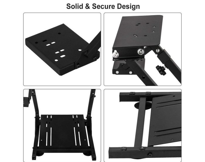 Adjustable Gaming Simulator Wheel Stand