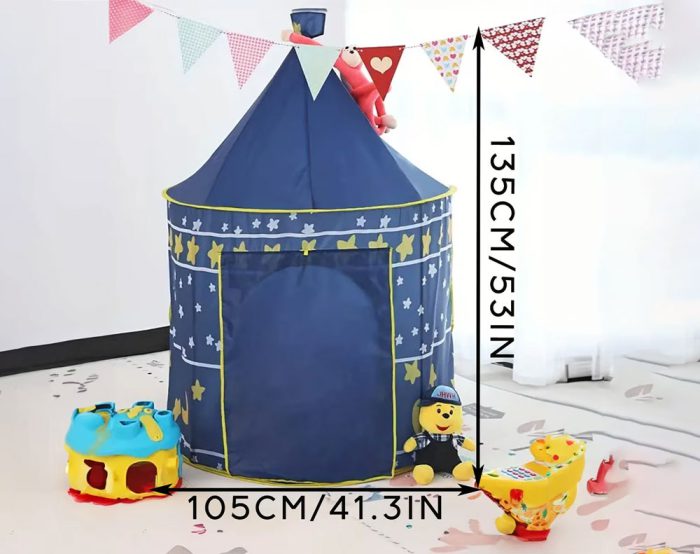 Blue Kids Play Tent