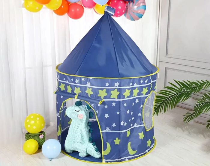 Blue Kids Play Tent