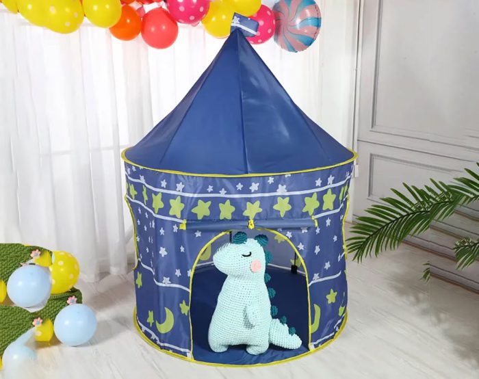 Blue Kids Play Tent