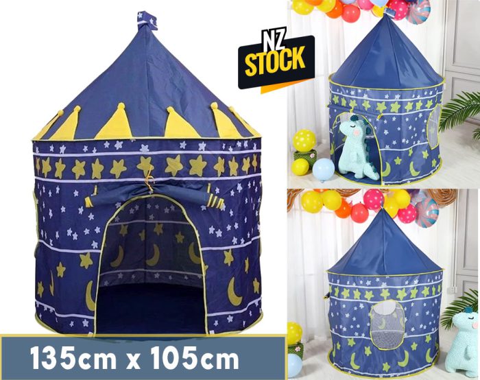 Blue Kids Play Tent