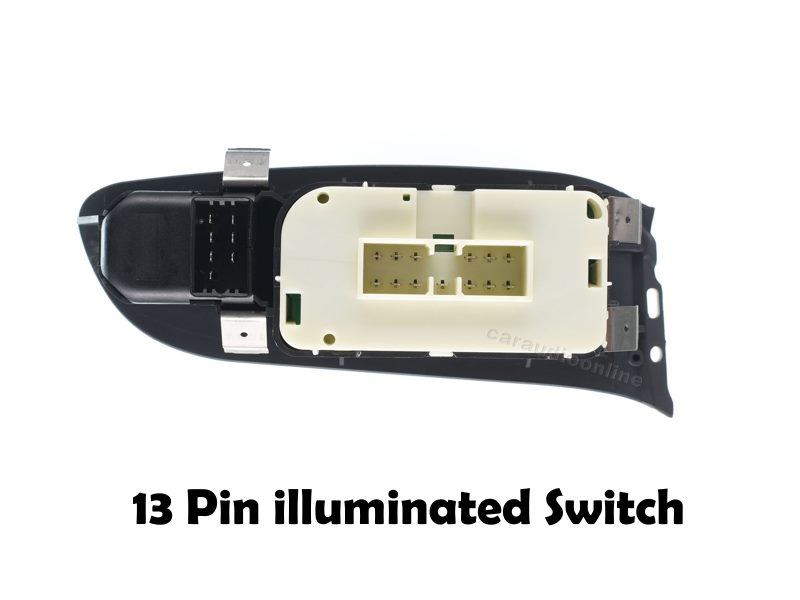 FORD FALCON FG WINDOW SWITCH 13 PIN ILLUMINATED