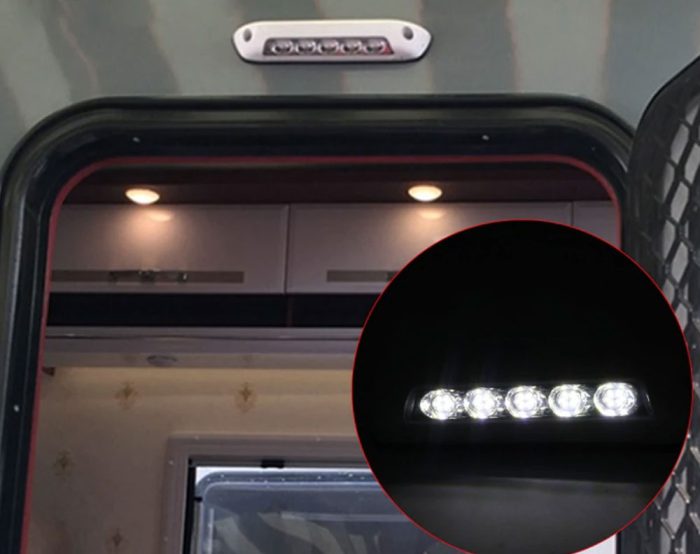 12V RV LED Awning Porch Light Caravan RV Interior Wall Lamp Light Bar