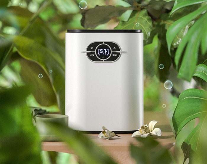 1200ML Mini Dehumidifier LED Display Air Dryer Home Moisture Absorber Machine