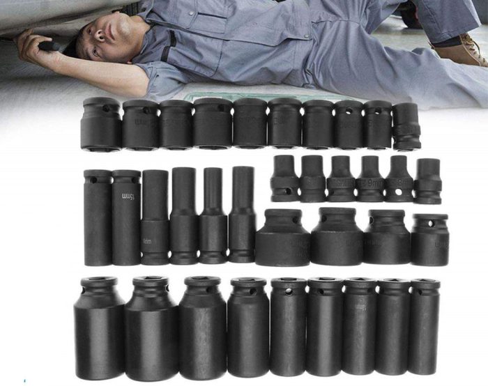 Air Impact Socket Sets 35pcs